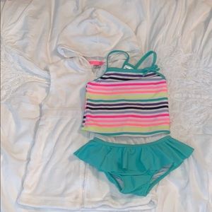 Swim suit and coverup